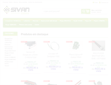 Tablet Screenshot of lojavirtual.sivan.com.br